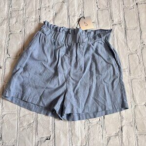 NWT Happily Grey Shorts in Slate Blue